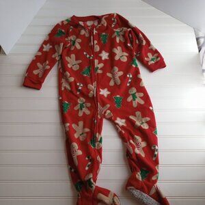 Boys Carter's Christmas Fleece Footed Sleeper, 3T